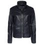 classic leather biker jacket