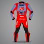 Fabio Di Giannantonio Ducati Full Leathers MotoGP 2023 back view