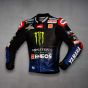 Fabio Quartararo Monster Motorcycle Jacket MotoGP 2021 left view