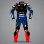 Fabio Quartararo Yamaha MotoGP Racing Suit 2024 front view