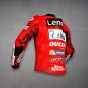 Francesco Bagnaia Motor Rider Jacket Ducati MotoGP 2023 left side view