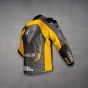 Grey Motorcycle Jacket MV Agusta right back view