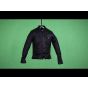 shirt leather jacket