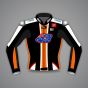 Jack Miller Black Racing Jacket KTM Winter Test 2022 front view
