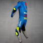 Joan Mir Suzuki One Piece Leather Suit MotoGP 2022 left side view