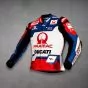 Johan Zarco Ducati Leather Biker Jacket MotoGP 2022 left view