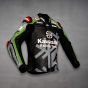 Jonathan Rea Kawasaki Leather Motorcycle Jacket Jerez Test 2022 right view