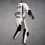 Jorge Lorenzo Special 500 Mila Leathers right back view