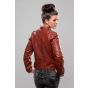 karma jacket leather women