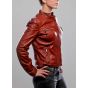 karma jacket leather women