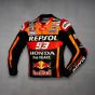 Marc Marquez 93 Honda Repsol Black Jacket 2017 left view