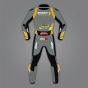 Marco Bezzecchi Ducati Full Leather Suit VR46 Racing Team back view