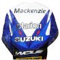 Niall Mackenzie Suzuki 2001 BSB Leather Suit Niall Mackenzie Suzuki