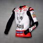 Noriyuki Haga Ducati Retro Leather Jacket WSBK 2004 left view