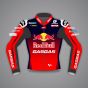 Pedro Acosta Red Bull Leather Biker Jacket MotoGP 2024 front view