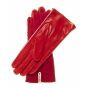 Red Suede Ladies Gloves