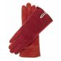 Red Suede Ladies Gloves