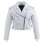 Snow Brando Style Biker Leather Jacket