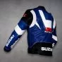 Suzuki GSXR Leather Jacket left back view