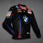 bmw motorrad black leather jacket Tom Sykes BMW WSBK 2019