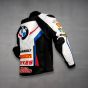 Tom Sykes BMW Motorrad Leather Jacket WSBK 2020 right back view