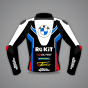 Toprak Razgatlioglu BMW Leather Biker Jacket SBK 2024 back view
