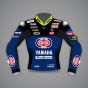 Toprak Razgatlioglu Yamaha Riding Jacket Blue WSBK 2023 front view