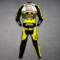 Valentino Rossi Nastro Azzurro Honda MotoGP Leathers back view