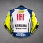 Valentino Rossi Yamaha Fiat Petronas Motorbike Jacket back view