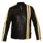 Stripe Jacket of Leather