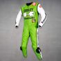Wes Cooley Kawasaki AMA 1983 Leather Suit left view