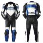 Yamaha Motorcycle Leather Suit Blue  Yamaha