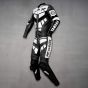 Yamaha R Racing Leather Suit Gun Metal left view