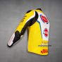 Yellow Biker Jacket Andrea Iannone Ducati SBK 2025 left side view