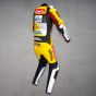 Yellow Leather Suit Francesco GP 2023 right side view