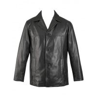 leather blazer men