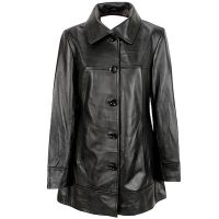 ladies leather coats