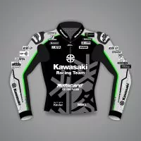 Alex Lowes Best Sport Bike Jacket Kawasaki Jerez Test 2022 front view