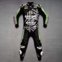 Alex Lowes Black Riding Suit Kawasaki Jerez Test 2022 front view
