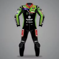 Alex Lowes Kawasaki Riding Suit WSBK 2023 front view
