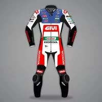 Alex Rins Castrol Honda MotoGP Suit for Sale 2023 front view
