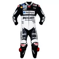 black racing suit