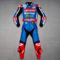 Blue Motorcycle Leathers