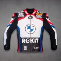Michael Van Der Mark BMW Biker Jacket WSBK 2023 front view