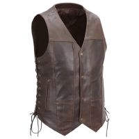 leather vest motorcycle
