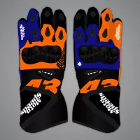 Jack Miller Gloves MotoGP 2024 upper view