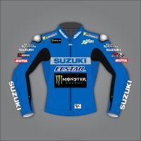 suzuki gsxr jacket blue