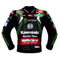 kawasaki green motorcycle jacket