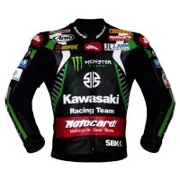 kawasaki green motorcycle jacket