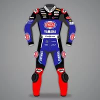 Jonathan Rea Yamaha SBK Racing Suit 2024 front view